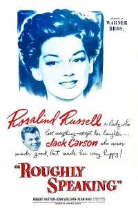 Carson Prints: ROUGHLY SPEAKING, US poster, Rosalind Russell, Jack Carson, 1945