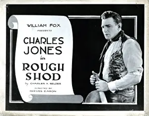 1922 Movies Prints: ROUGHSHOD, Buck Jones, 1922, TM & Copyright 20th Century Fox Film Corp