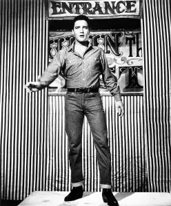 Denim Shirt Prints: ROUSTABOUT, Elvis Presley, 1964