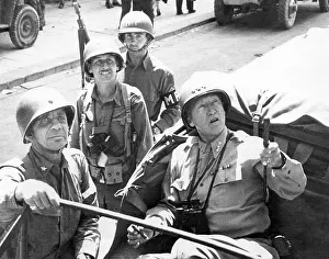 General Prints: front row: General George Patton