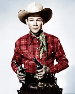 Plaid Shirt Prints: Roy Rogers, ca. 1940s
