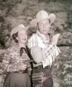 Husband And Wife Prints: THE ROY ROGERS SHOW, From left: Dale Evans, Roy Rogers, 1951-1957