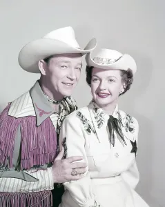 Husband And Wife Prints: THE ROY ROGERS SHOW, From left: Roy Rogers, Dale Evans, 1951-1957