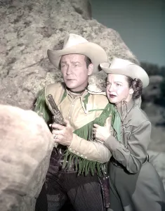 Husband And Wife Prints: THE ROY ROGERS SHOW, from left, Roy Rogers, Dale Evans, ca. 1951-57