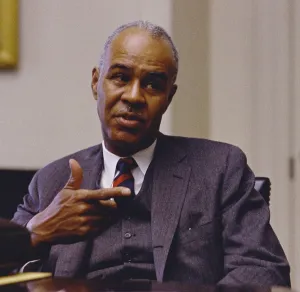 Domestic Politics Prints: Roy Wilkins (1901-1981), Executive Director of the NAACP