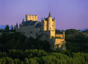 Segovia Prints: Royal Alcazar of Segovia. 11th-15th c