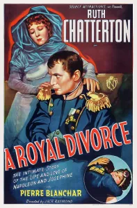 Monogram Prints: A ROYAL DIVORCE, US poster art