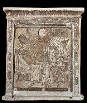 Ancient Egyptian Religion Prints: The Royal Family as the Holy Family