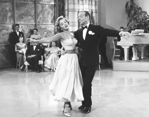 Arm Outstretched Prints: ROYAL WEDDING, from left: Jane Powell, Fred Astaire, 1951
