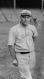 Hall Of Fame Prints: Royce Ross Youngs played ten seasons in Major Leagues from 1917-26