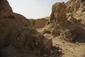 Iraq Prints: Ruins of the ancient city of Ashur the first capital of the Assyrian Empire