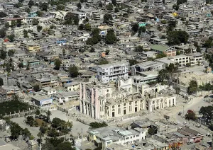 Geologic Prints: Ruins of the Roman Catholic cathedral in Port-au-Prince Haiti after the 7