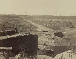 Alexander Prints: Ruins of the stone bridge on the Battlefield of Bull Run