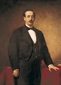 RUIZ ZORRILLA, Manuel (1833-1895). Oil on canvas. SPAIN. Madrid. Chamber of Deputies. AISA/Everett Collection**US SALES ONLY**