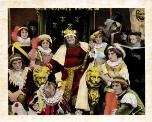 Morrison Prints: RUMPLESTILTSKIN, Louis Morrison, (king), 1915