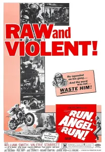 Motorcycle Prints: RUN, ANGEL, RUN!, William Smith (in box right), 1969