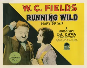 Bow Tie Prints: RUNNING WILD, from left: W.C. Fields, Mary Brian, 1927