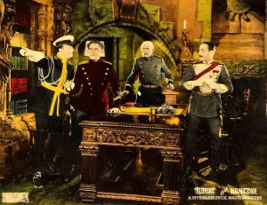 1923 Movies Prints: RUPERT OF HENTZAU, second from left: Bert Lytell