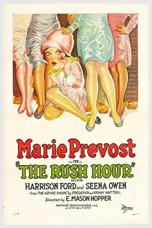 Dress Prints: THE RUSH HOUR, Marie Prevost, 1928