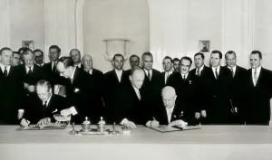 Moscow Prints: RUSSIA. Moscow. Moscow Conference (1963)