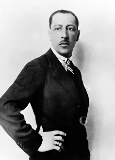 History Prints: Russian composer Igor Stravinsky
