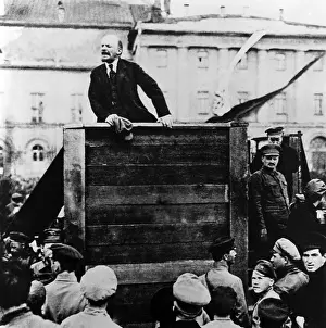 Politician Prints: Russian politician and Premier Vladimir Lenin