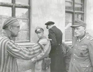 Russians Prints: Russian slave laborer points out Nazi guard who brutally beat prisoners