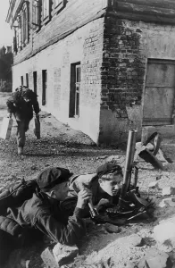 Russians Prints: Russian teenagers receive bazooka training during World War 2