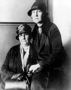 1920s Fashion Prints: Ruth Snyder (right), Sentenced to death in 1928 for the murder of her husband