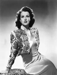 Embroidery Prints: Ruth Warrick, ca. late 1940s