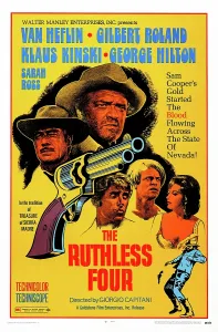 Sarah Prints: THE RUTHLESS FOUR, US poster art