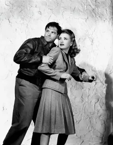 Cummings Prints: SABOTEUR, Robert Cummings, Priscilla Lane, 1942