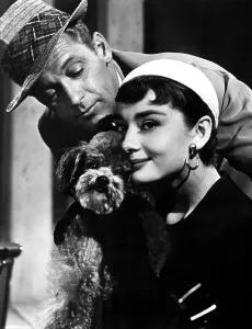 Plaid Prints: SABRINA, William Holden, Audrey Hepburn, 1954
