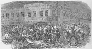 Disorder Prints: The sacking of Brooks Brothers Clothing Store at Catherine