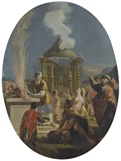 Priest Prints: Sacrifice of Aaron, by Francesco Fontebasso