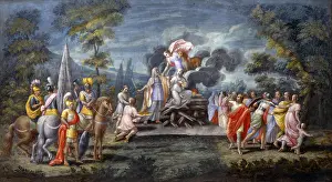 Divine Light Prints: Sacrifice of Iphigenia, by Unknown Italian Artist