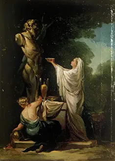 Character Prints: Sacrifice to Pan, by Francisco de Goya y Lucientes