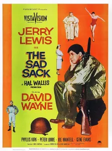 Glum Prints: THE SAD SACK, US poster art, Peter Lorre