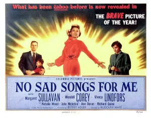 Natalie Prints: NO SAD SONGS FOR ME, US poster