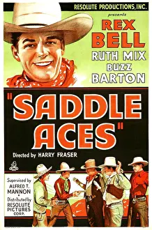Bell Prints: SADDLE ACES, top: Rex Bell, 1935