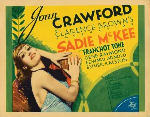 Shoulder Prints: SADIE McKEE, titlecard, Joan Crawford, 1934