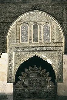 Morocco Prints: Sahrij Madrassa. MOROCCO. Fes. Sahrij Madrassa