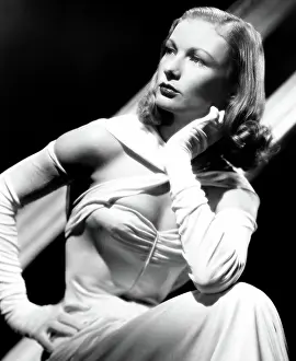Prints of SAIGON, Veronica Lake, in a gown by Edith Head, 1948 October Prints: SAIGON, Veronica Lake, in a gown by Edith Head, 1948