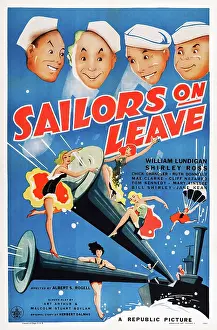 Sailor Hat Prints: SAILORS ON LEAVE, 1941