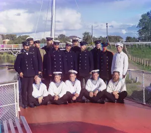 Sailor Prints: Sailors in Russian navy, 1909