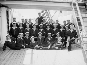 Sailor Prints: Sailors in Russian navy, c. 1893