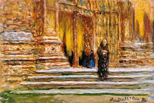 Steps Prints: Saint Anastasia, by Angelo Dall'Oca Bianca