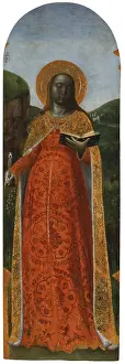 Santa Female Prints: Saint Apollonia, by Vincenzo Foppa