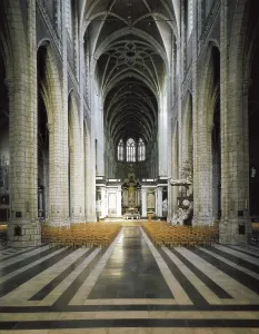 België Prints: Saint Bavo Cathedral. BELGIUM. Ghent