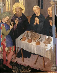 Monastery Prints: Saint Benedict Refuses a Glass of Poisoned Wine (Saint Benedict Blessing a Glass of Poisoned Wine)